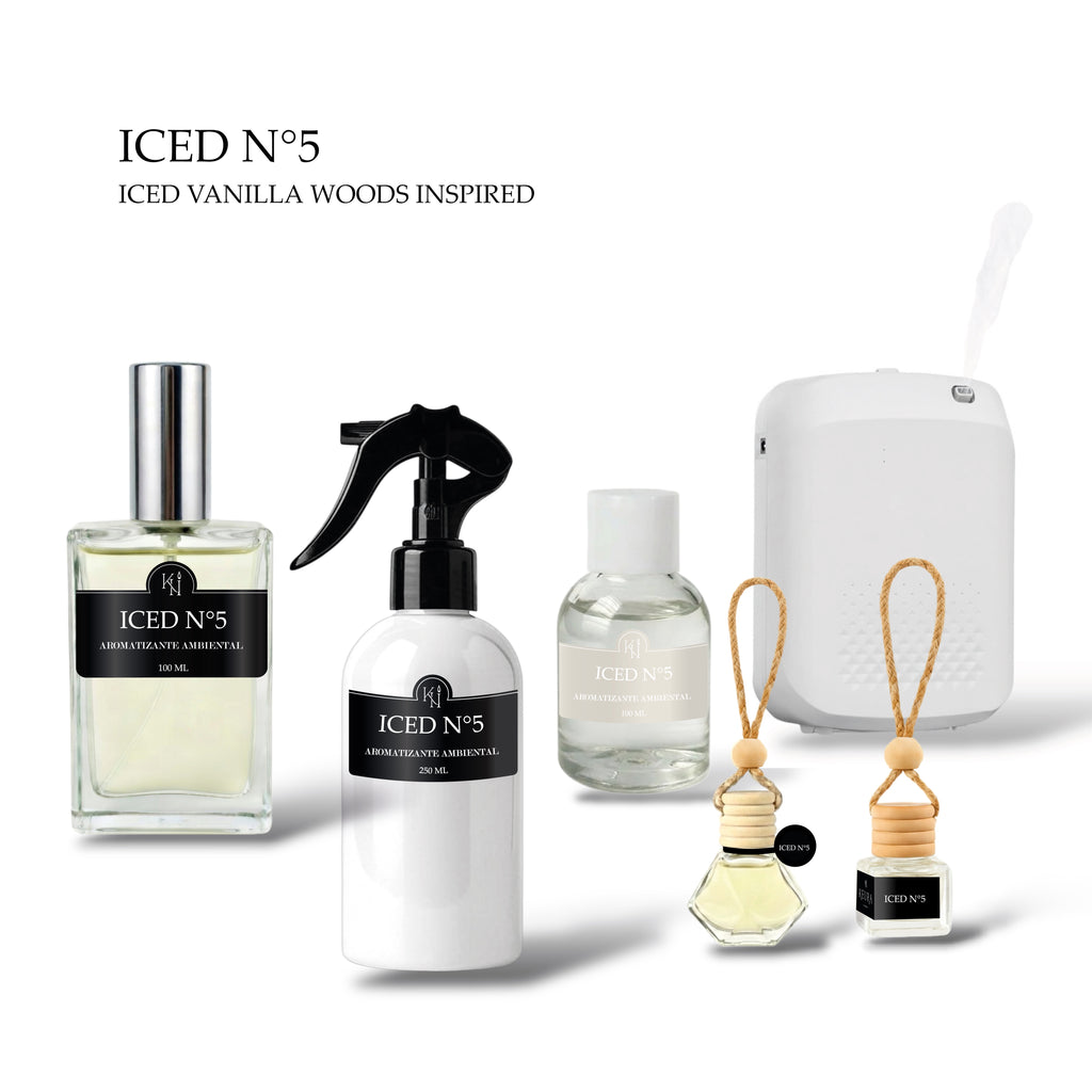 ICED N°5 - Fragancias ambientales (Roomsprays, Difusor de Auto, Esencia para difusor)