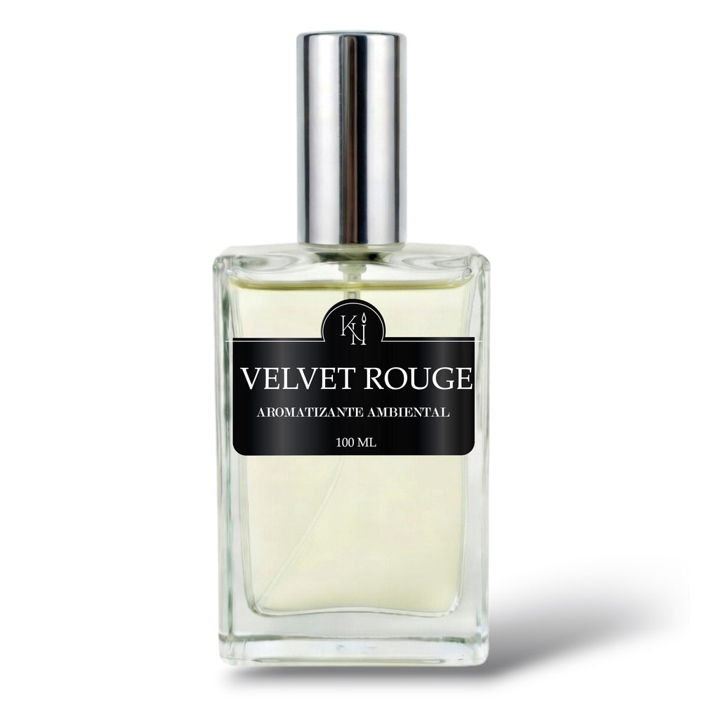VELVET ROUGE - Fragancias Ambientales (Roomsprays, Difusor de auto, esencia para difusor)