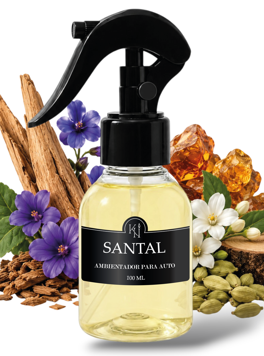 Ambientador para Auto SANTAL | Inspirado en Santal 33 | 100 ml