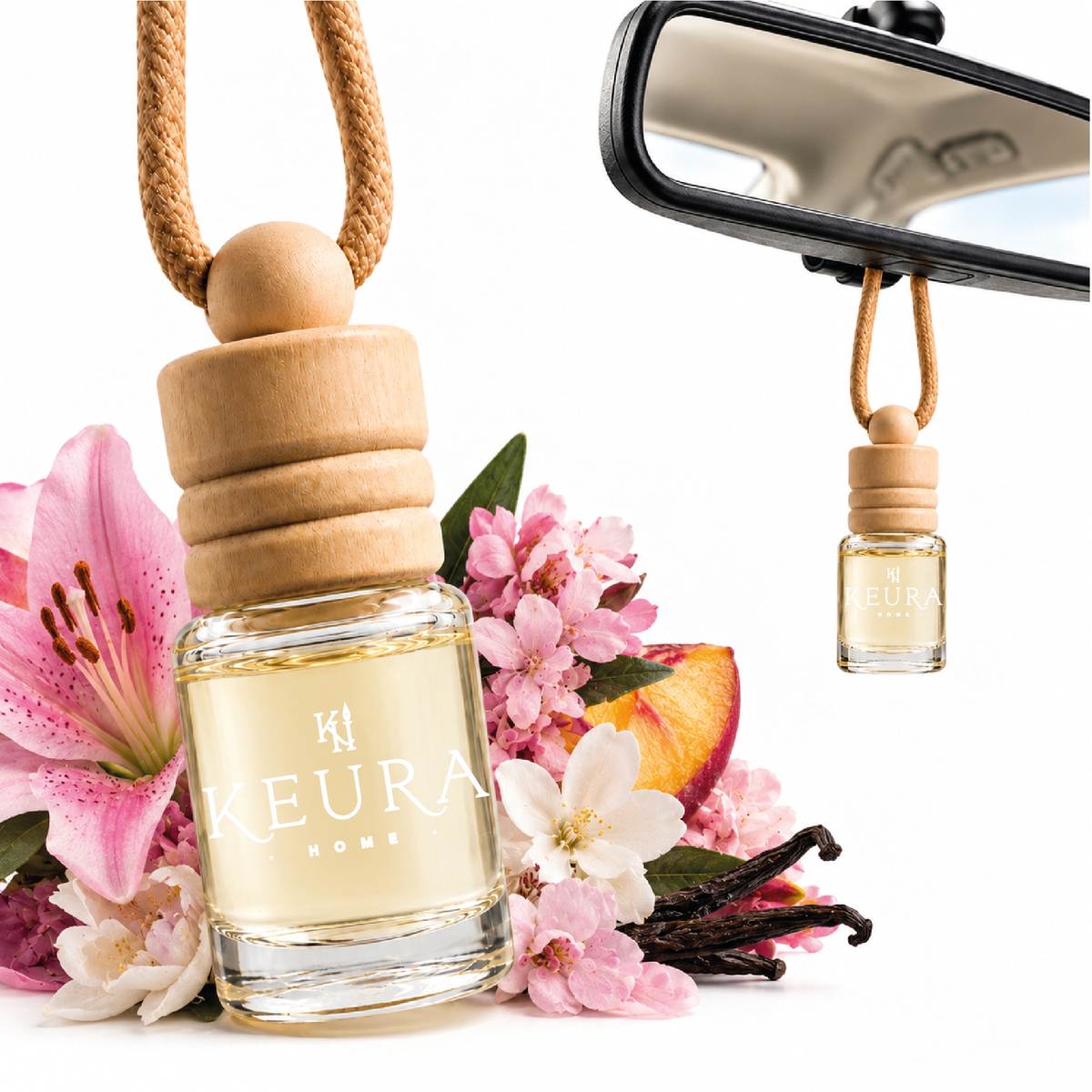 Difusor para Auto SWEET BLOSSOM | Inspirado en Love Spell | Aroma Floral y Frutal | 6 ml