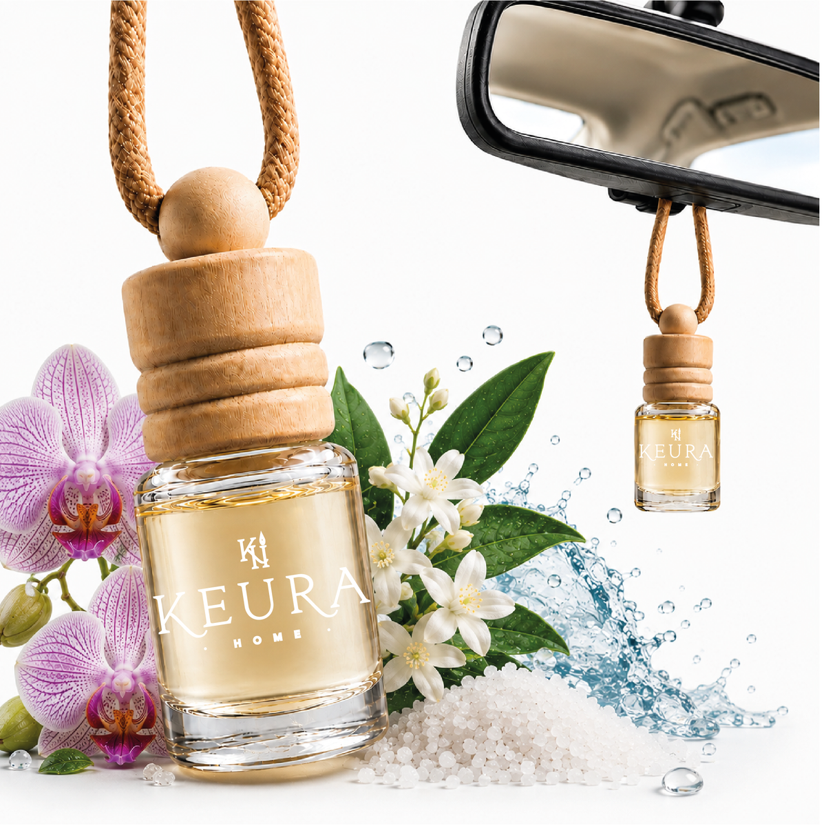 Difusor para Auto SALTED ORCHID | Sal de mar y orquídeas | 6 ml