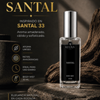 Body Mist SANTAL | Inspirado en Santal 33 | 30 ml