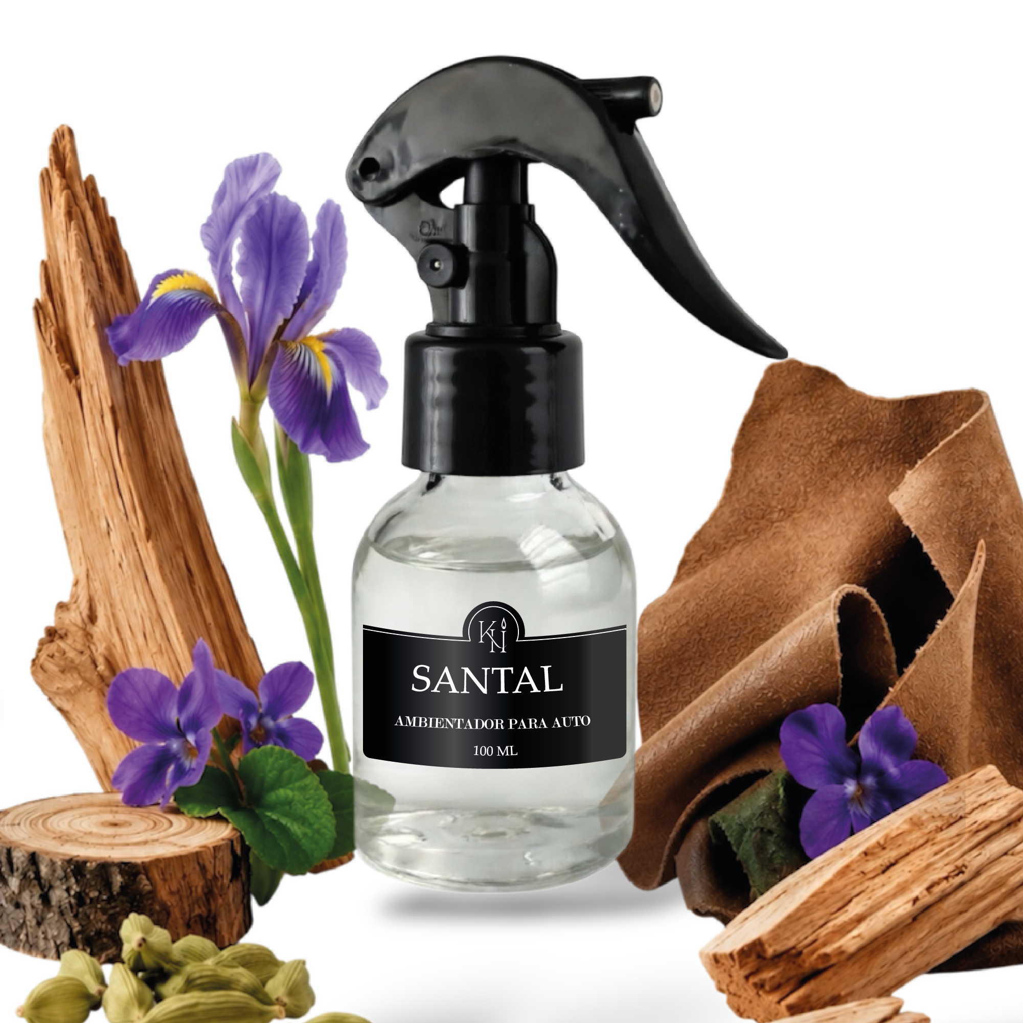 Ambientador para Auto SANTAL | Inspirado en Santal 33 | 100 ml